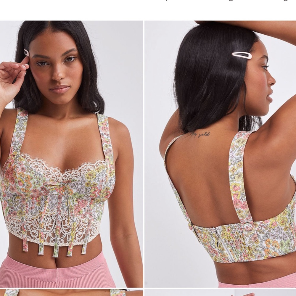 FOR LOVE & LEMONS SET ESME BUSTIER & THONG